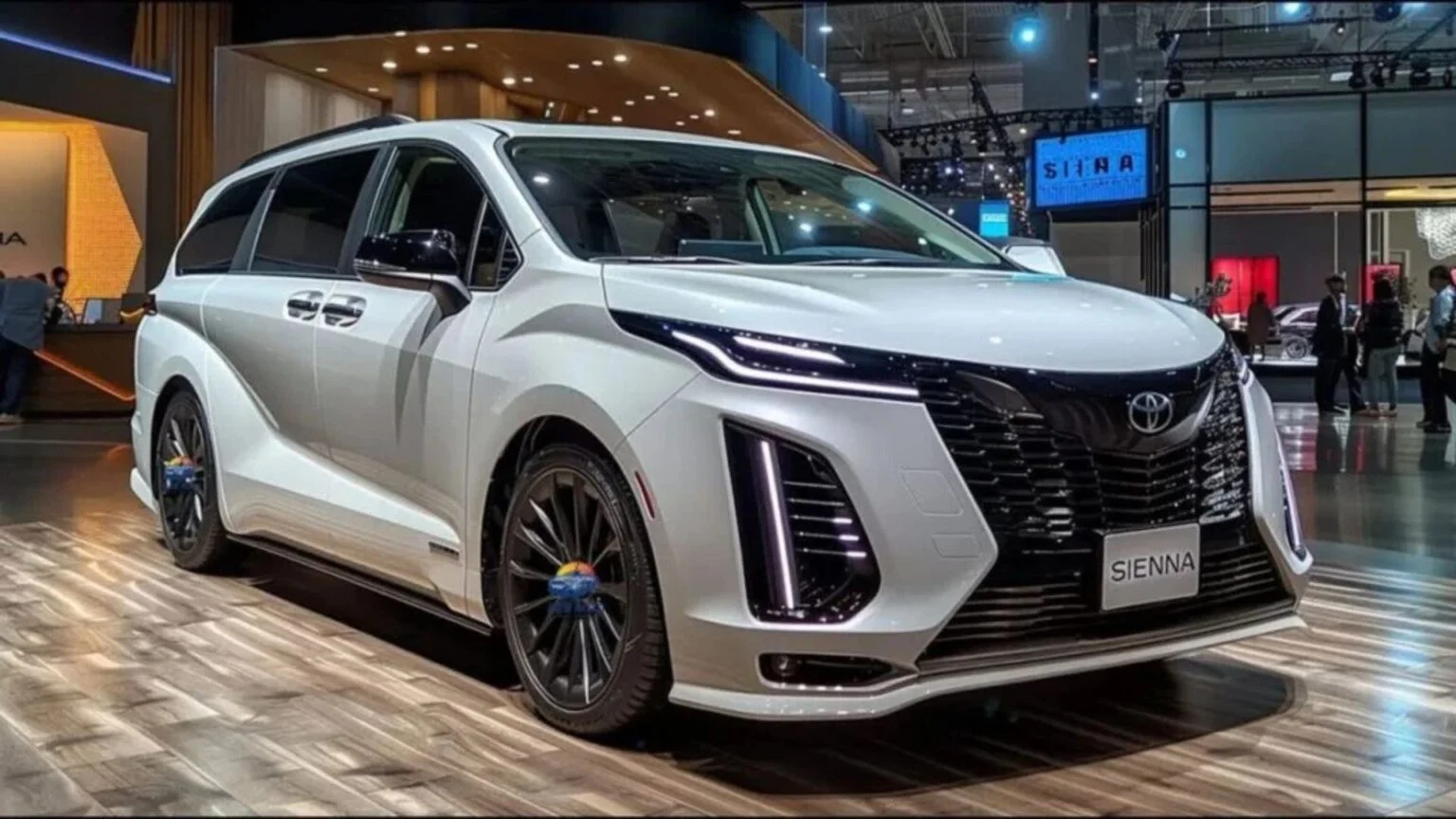 Toyota Sienna 2025, new Toyota Sienna, Sienna hybrid 2025, 7-seater minivan, family SUV 2025, hybrid family car, Toyota minivan USA, high mpg minivan, Toyota safety features